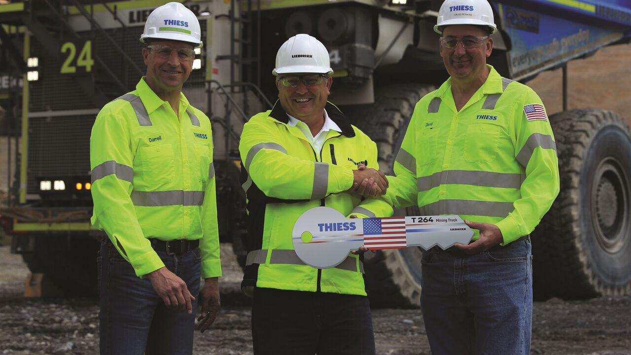 Thiess deploys 11 custom Liebherr haul trucks in Chile and USA