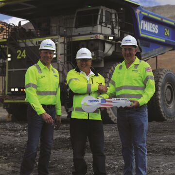 Thiess deploys 11 custom Liebherr haul trucks in Chile and USA