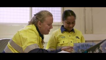 Cultural learning at Thiess   Indigenous Australia