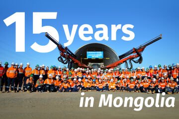 Thiess celebrates 15 years mining excellence in Mongolia