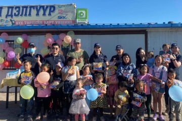 Thiess Care delivers joy on Childrens Day in Mongolia