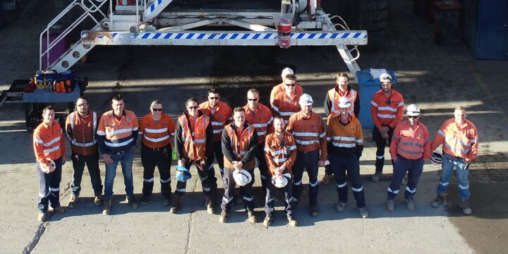 Thiess celebrates 28 years at Mt Owen